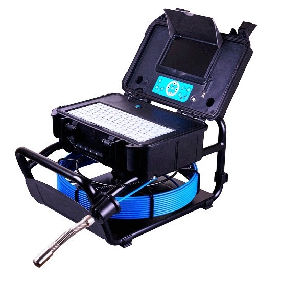 Проталкиваемая телеинспекционная система P23B на длину 40 м Проталкиваемая телеинспекционная система P23B на длину 40 м