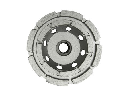 Алмазная шлифовальная тарелка Dr.Schulze ST-2С (CW 2) D125 мм. Двухрядная, бетон.
